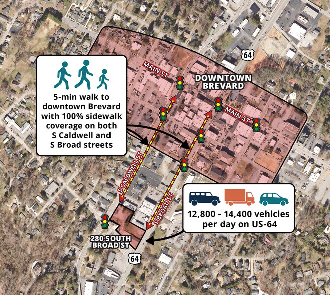 More Photos Of 280 S Broad St, Brevard Land For Sale