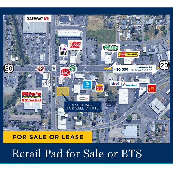 Primary Photo Of S Santiam Highway & Airport Road, Lebanon General Retail For Lease