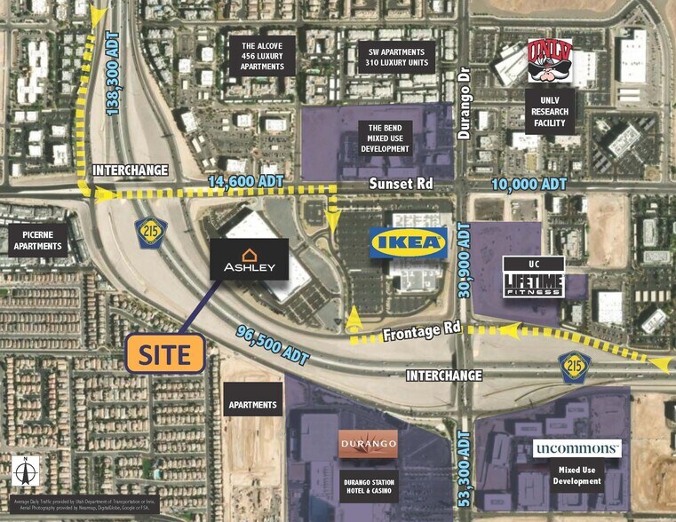 More Photos Of S SEC CR 215 & Sunset Rd., Las Vegas Land For Lease
