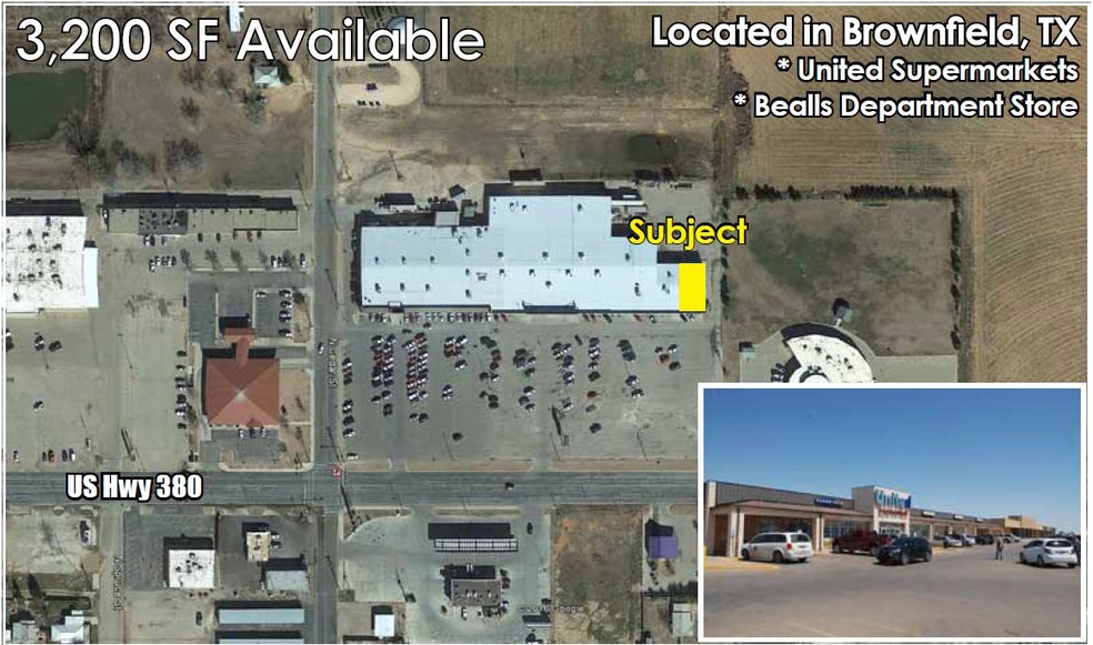 Primary Photo Of 1402 Lubbock Rd, Brownfield Storefront For Lease