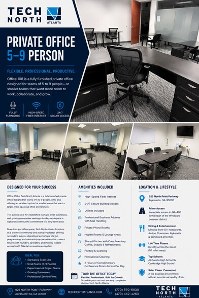 More Photos Of 925 North Point Pky, Alpharetta Coworking Space