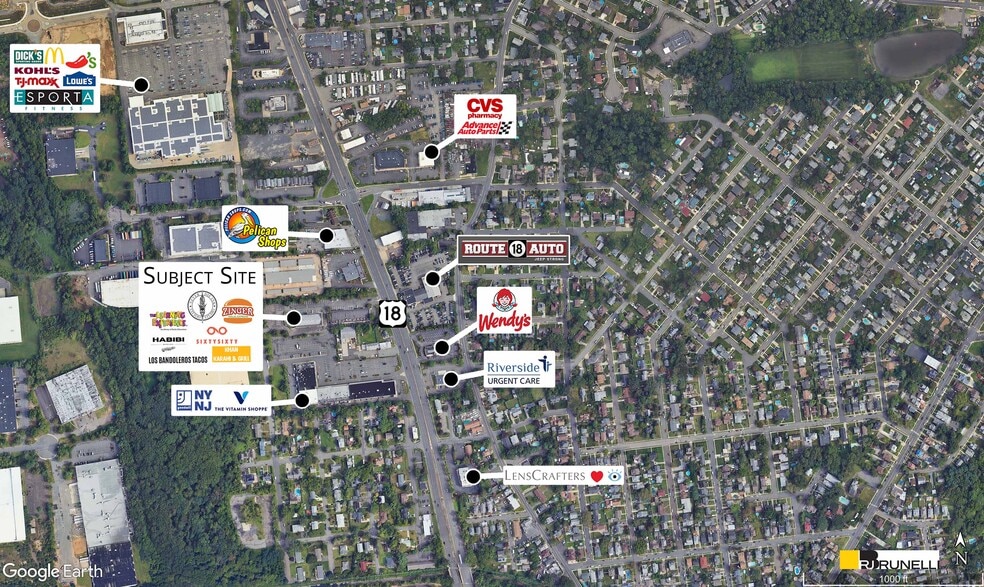 More Photos Of 405 State Route 18, East Brunswick Freestanding For Lease