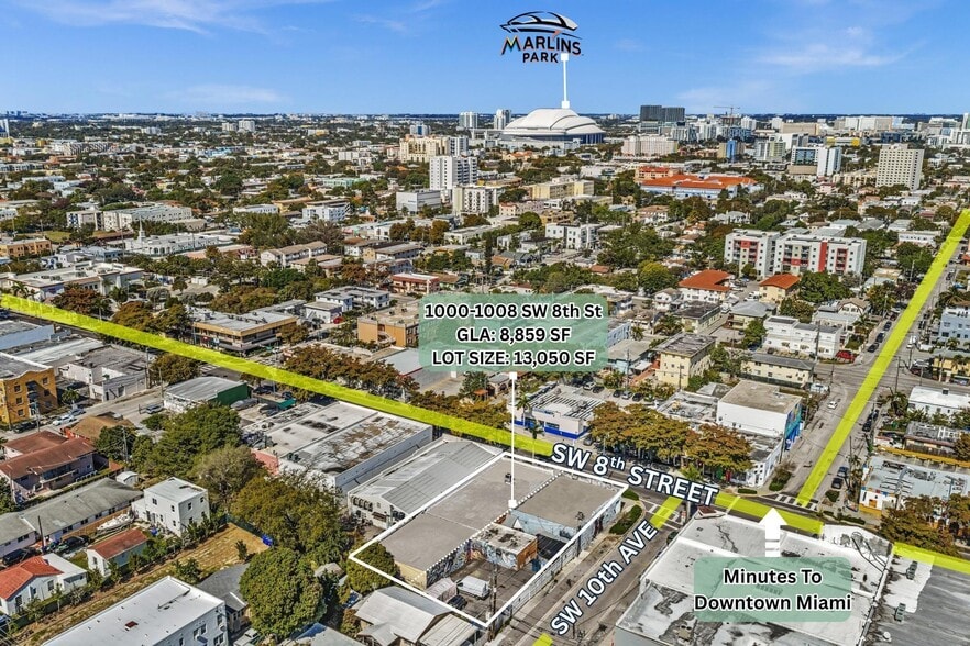 More Photos Of 1000-1008 SW 8th St, Miami Storefront Retail Office For Sale