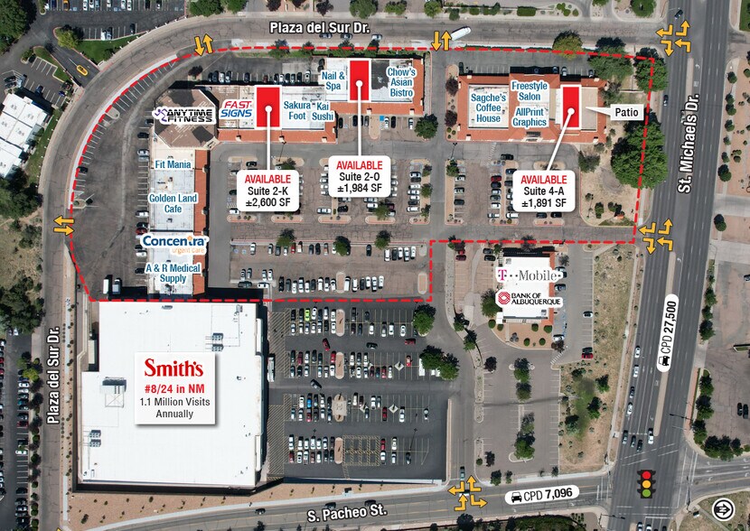 More Photos Of 730 St Michaels Dr, Santa Fe General Retail For Lease