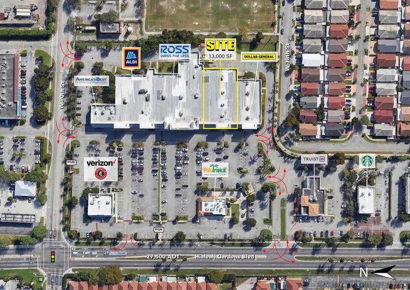 More Photos Of Royal Gardens Plaza, Hialeah General Retail For Lease