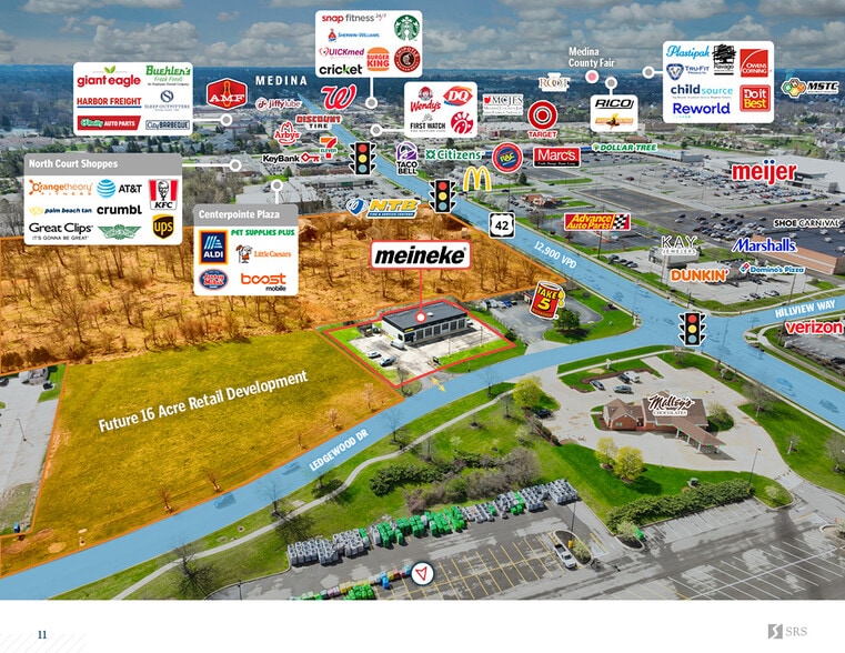 More Photos Of 4868 Ledgewood Dr, Medina General Retail For Sale