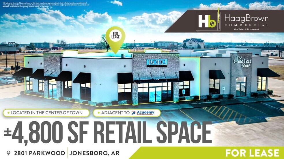 Primary Photo Of 2801 Parkwood Rd, Jonesboro Storefront Retail Office For Lease