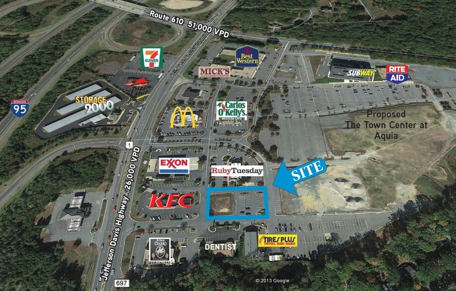 Primary Photo Of 2840 Jefferson Davis Hwy, Stafford Land For Sale