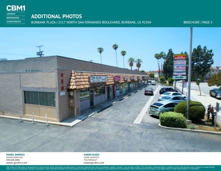 More Photos Of 1513-1527 N San Fernando Blvd, Burbank Storefront Retail Office For Lease