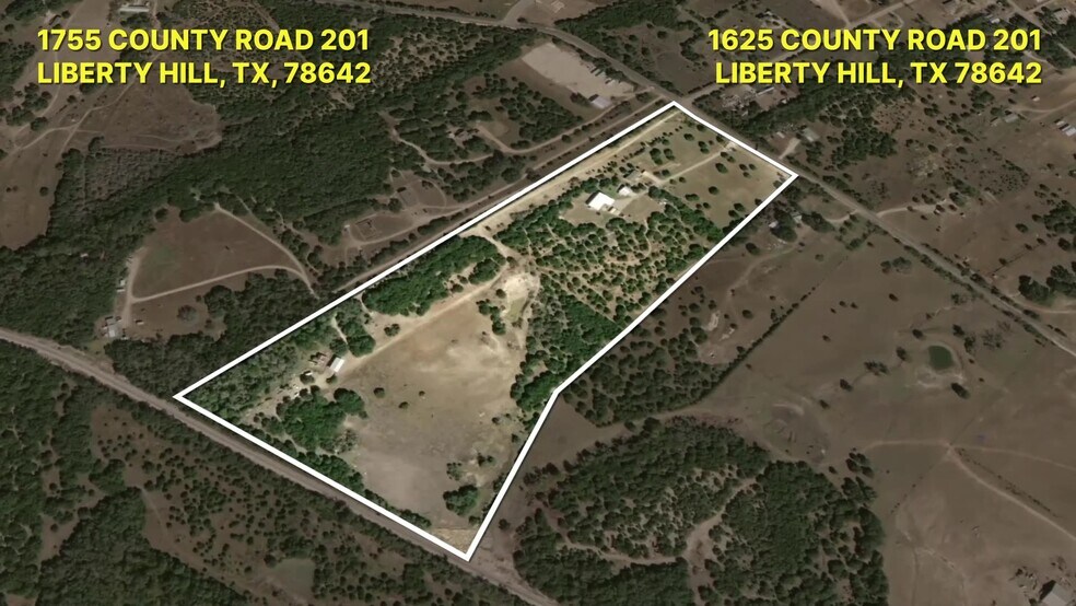 More Photos Of 1625 County Road 201, Liberty Hill Land For Sale
