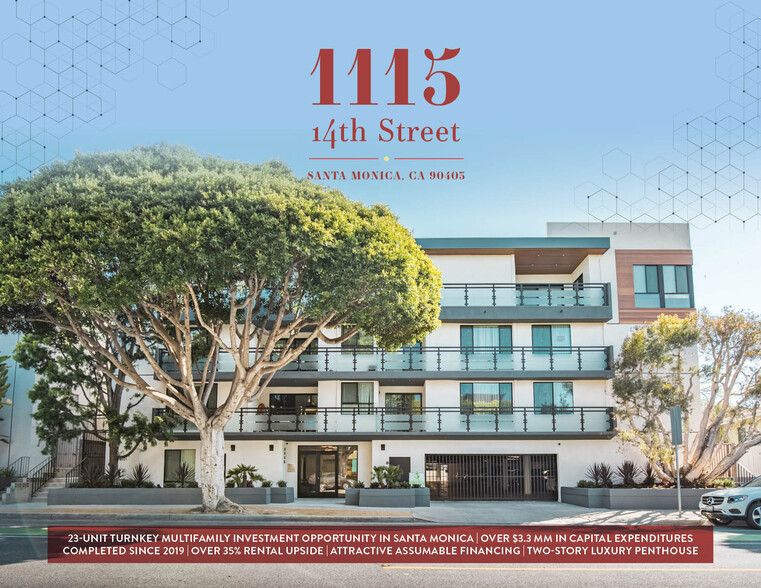 Primary Photo Of 1115 14th St, Santa Monica Apartments For Sale