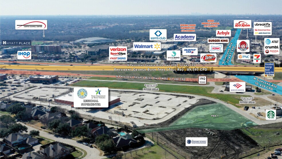 More Photos Of 5290 George Bush Highway, Garland Land For Sale