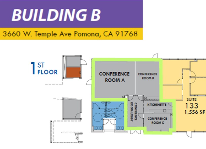 More Photos Of 3670 W Temple Ave, Pomona Office For Lease