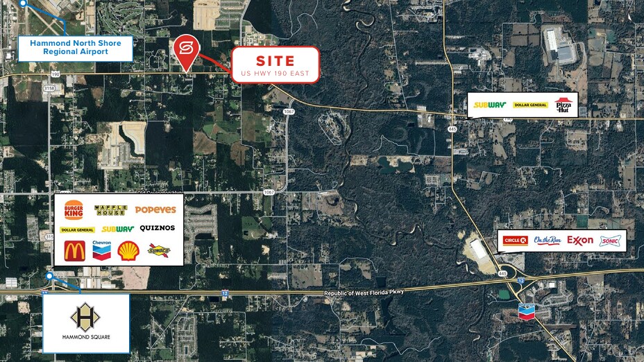 Primary Photo Of US Highway 190 East, Hammond Land For Lease