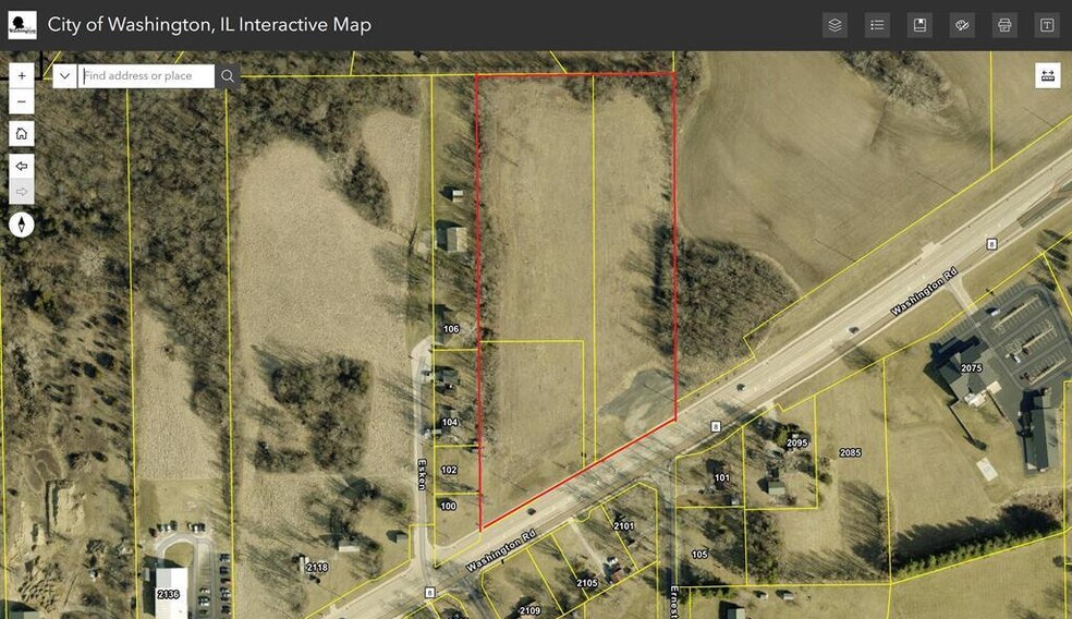 Primary Photo Of 2098 W Washington Rd, Washington Land For Sale