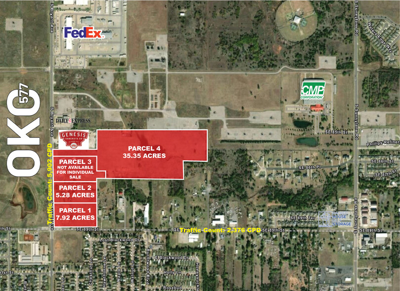 Primary Photo Of SE 89th St & S Bryant Ave, Oklahoma City Land For Sale