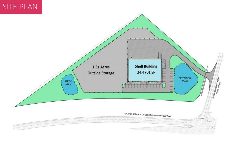 Primary Photo Of 607 Smith Cemetery Rd, Winder Warehouse For Lease