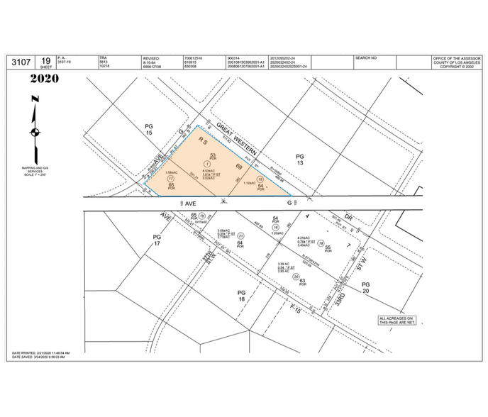 More Photos Of 0 Avenue G & Great Western St, Lancaster Land For Sale