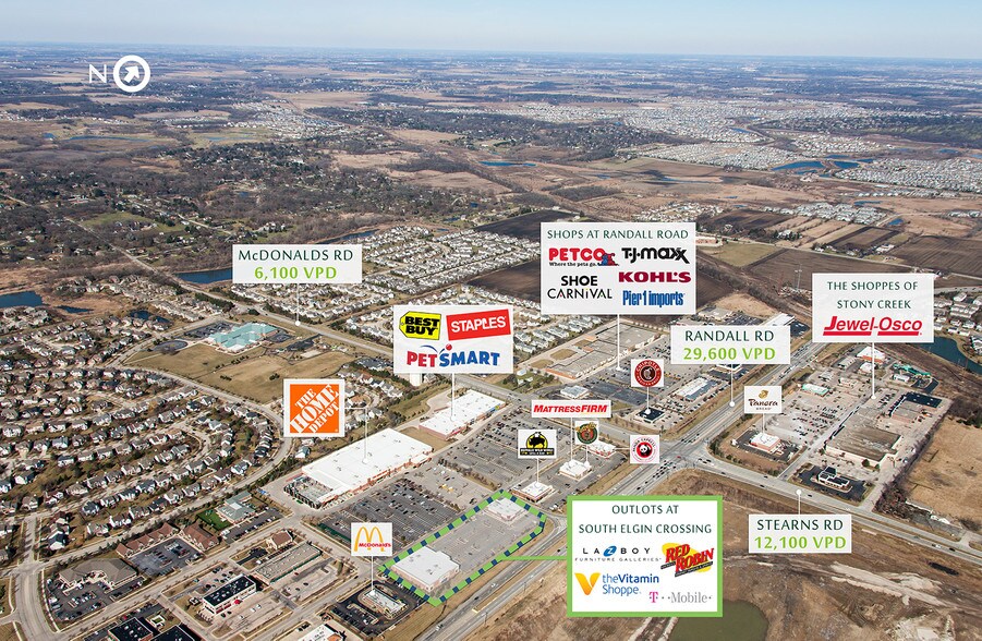 More Photos Of 414-420 S Randall Rd, South Elgin General Retail For Lease