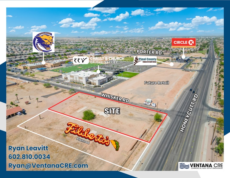 More Photos Of Honeycutt Rd @ Whisker Rd, Maricopa Land For Sale