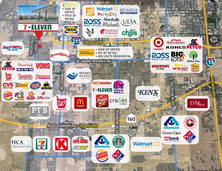 More Photos Of 6870 S Fort Apache Rd, Las Vegas Freestanding For Lease