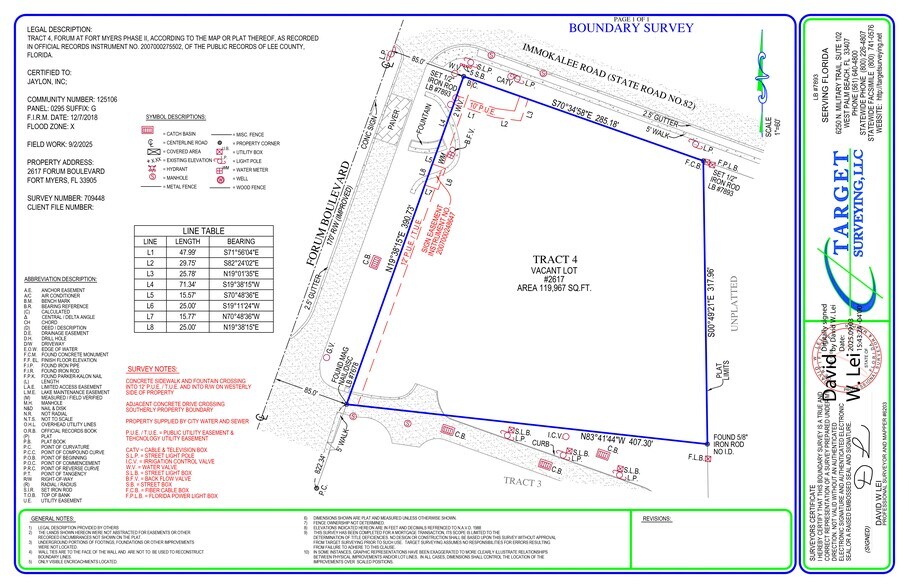 More Photos Of 2615 Forum Blvd Blvd, Fort Myers Land For Lease
