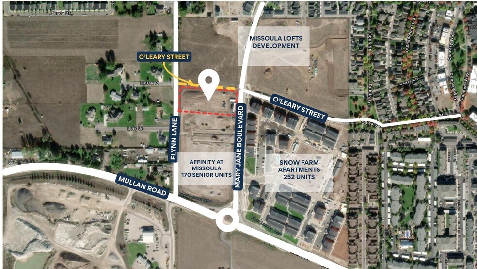 Primary Photo Of TBD Mary Jane Blvd, Missoula Land For Sale
