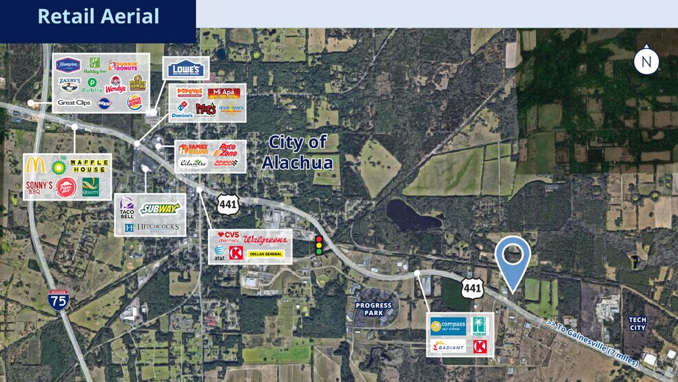 More Photos Of 13669 NW US Highway 441, Alachua Land For Sale