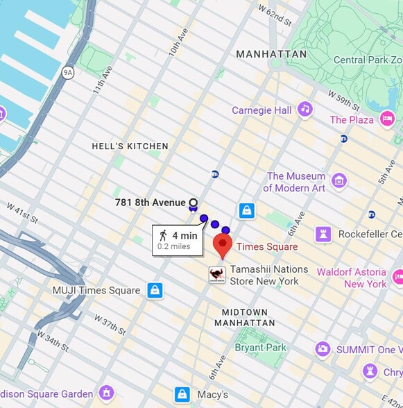 More Photos Of 781 Eighth Ave, New York Storefront Retail Office For Sale