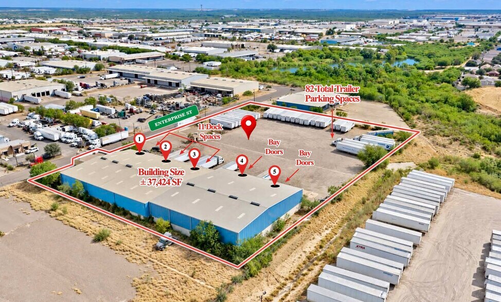 More Photos Of 705 Enterprise St, Laredo Distribution For Sale