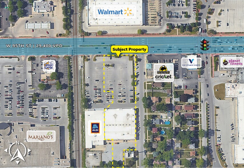 More Photos Of 2525-2535 W 95th St, Evergreen Park General Retail For Sale
