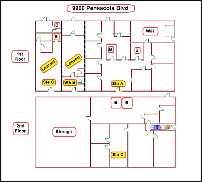 More Photos Of 9900 Pensacola Blvd, Pensacola Office For Lease