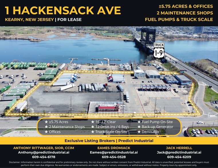 Primary Photo Of 1 Hackensack Ave, Kearny Land For Lease