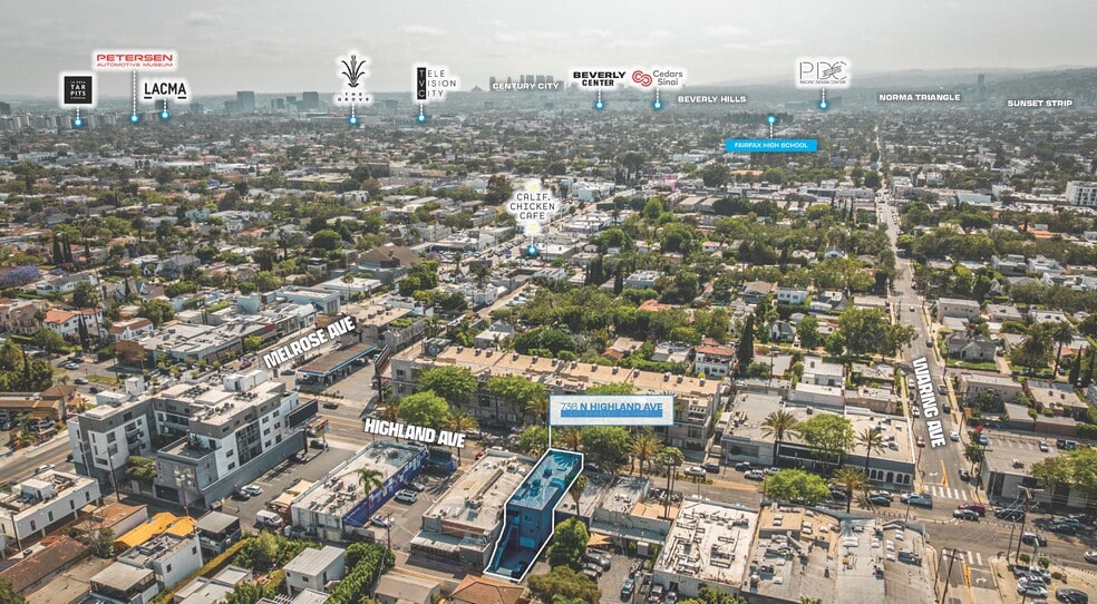 More Photos Of 734-736 N Highland Ave, Los Angeles Storefront Retail Office For Sale
