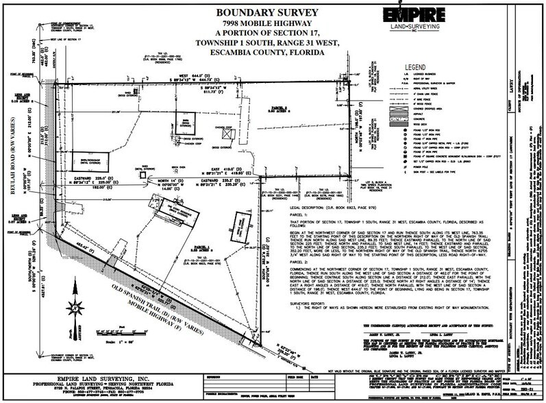 More Photos Of 7998 Mobile Hwy, Pensacola Land For Sale