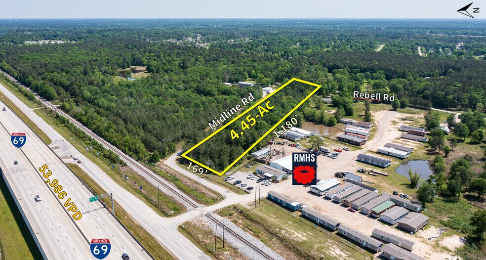 Primary Photo Of 12135 U.S. 59 Business, Splendora Land For Sale