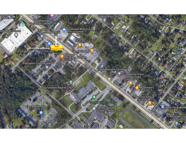 More Photos Of 4809 Augusta Rd, Savannah Storefront Retail Office For Sale
