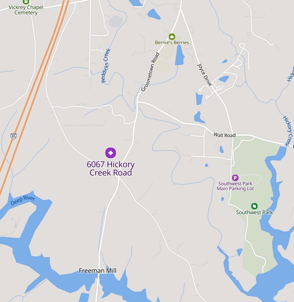 More Photos Of 6067 Hickory Creek rd, Greensboro Land For Sale