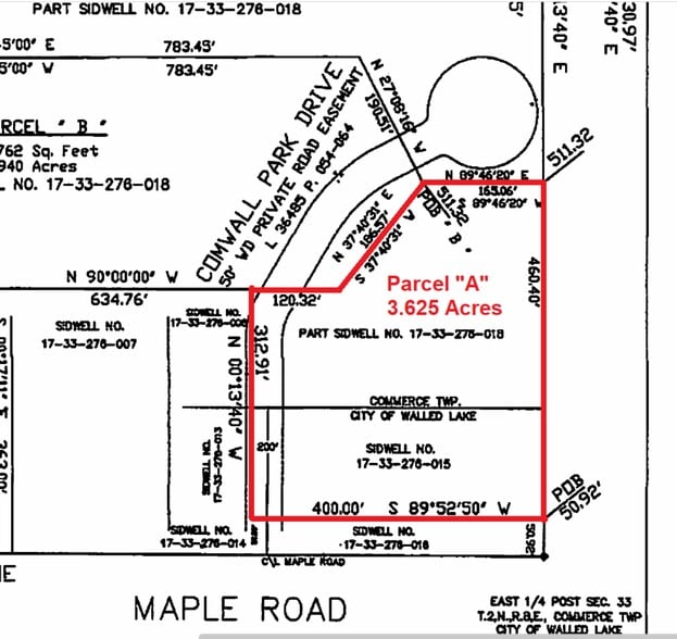 More Photos Of 1400 W Maple Rd, Walled Lake Land For Sale