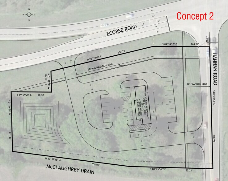 More Photos Of SWC Ecorse Rd & Hannan Rd, Van Buren Township Land For Lease