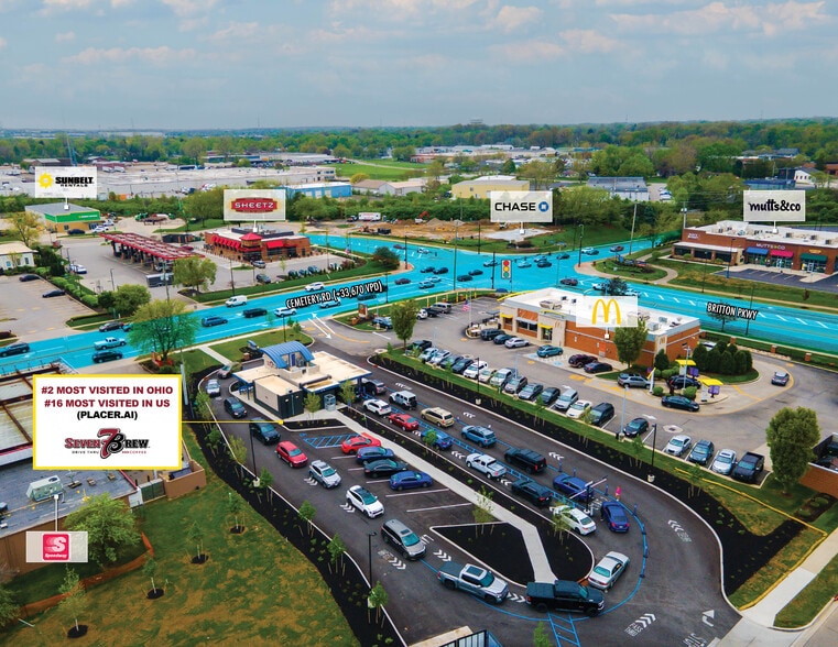 Primary Photo Of 4266 Cemetery Rd, Hilliard Fast Food For Sale