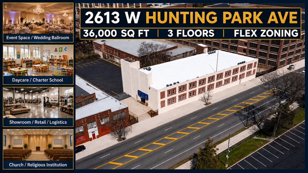 Primary Photo Of 2613 W Hunting Park Ave, Philadelphia Light Distribution For Lease