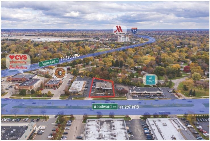 More Photos Of 42690 Woodward Ave, Bloomfield Hills Office For Lease