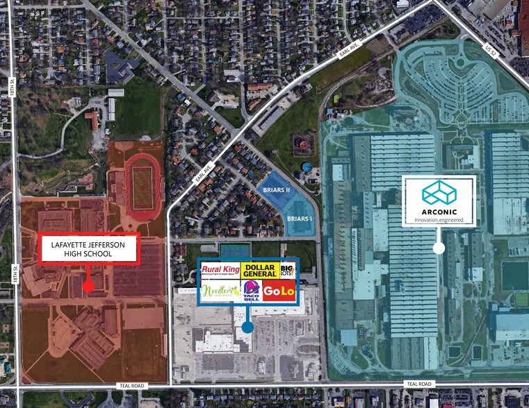 More Photos Of 2469-2500 Glick St, Lafayette Unknown For Lease