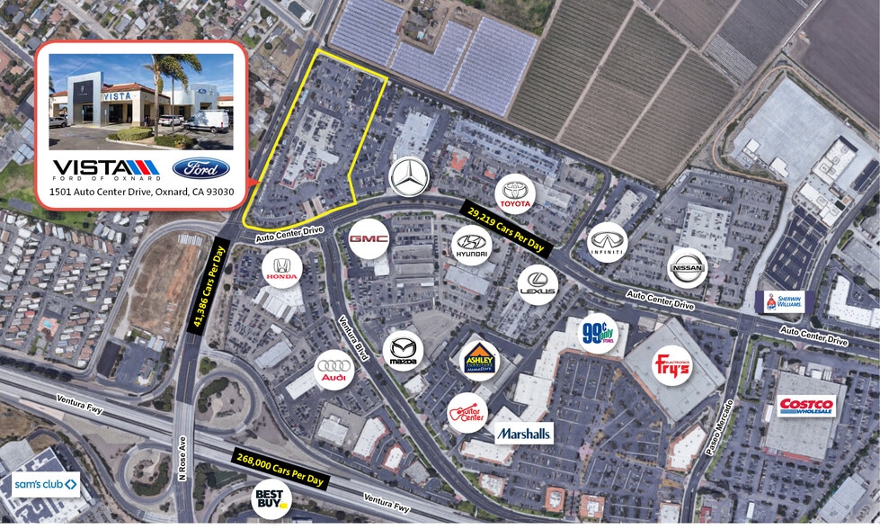 More Photos Of 1501 Auto Center Dr, Oxnard Auto Dealership For Sale