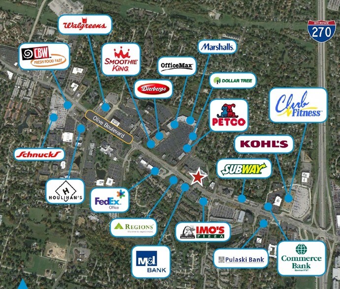 More Photos Of 12443 Olive Blvd, Creve Coeur Office For Lease