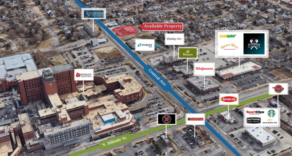 More Photos Of 3519 E Central Ave, Wichita Storefront For Lease