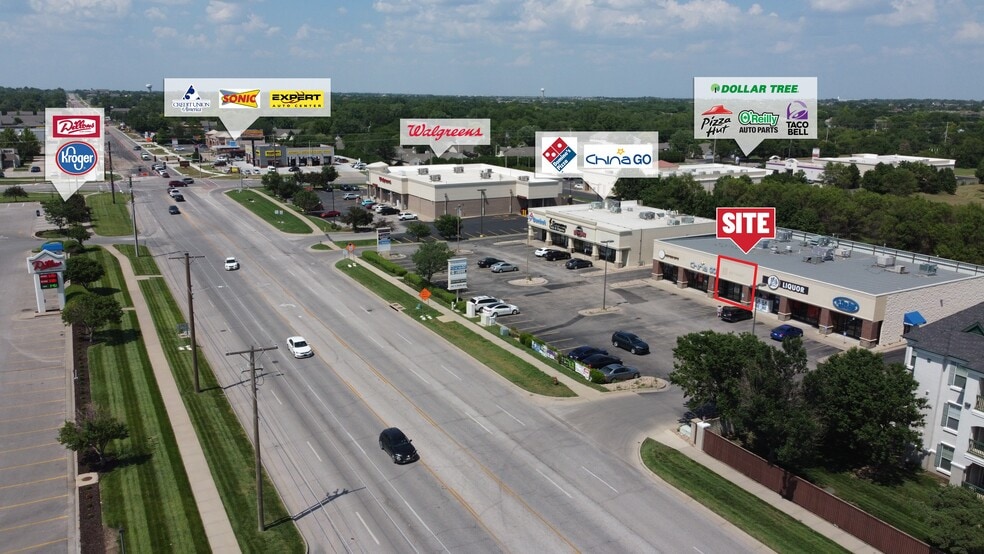 More Photos Of 3700-3708 N Woodlawn Blvd, Wichita Storefront Retail Office For Lease