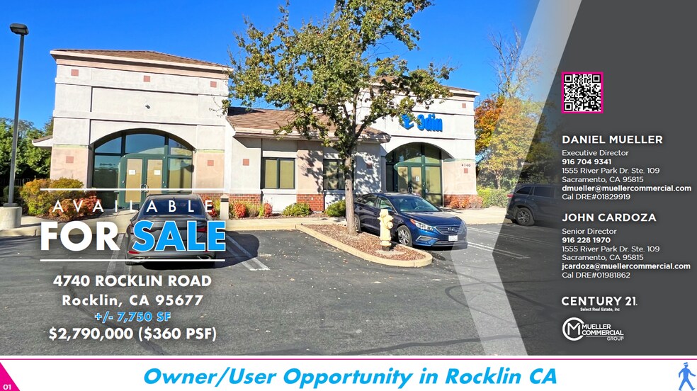 Primary Photo Of 4740 Rocklin Rd, Rocklin Office For Sale