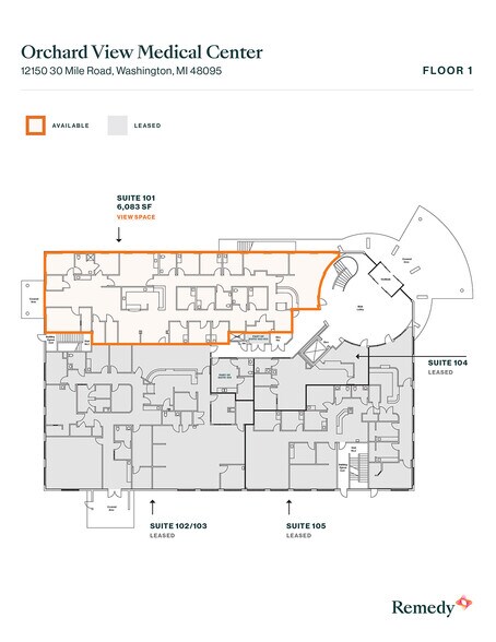 More Photos Of 12150 30 Mile Rd, Washington Twp Medical For Lease